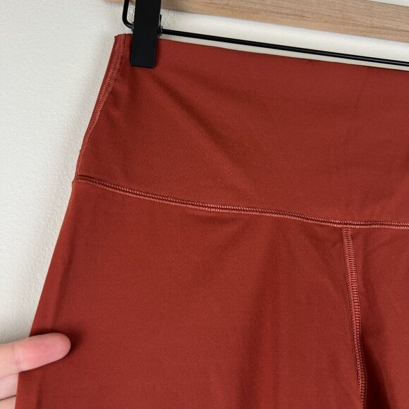 Everlane ReNew Amber Rust High Rise Perform Leggings - Picture 3 of 5